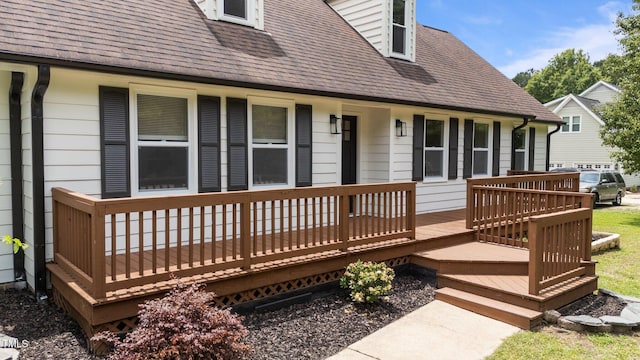 4259 Old Faison Rd, Knightdale, NC 27545 - view of wooden terrace