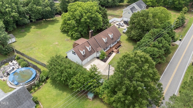 4259 Old Faison Rd, Knightdale, NC 27545 - bird's eye view of a pool