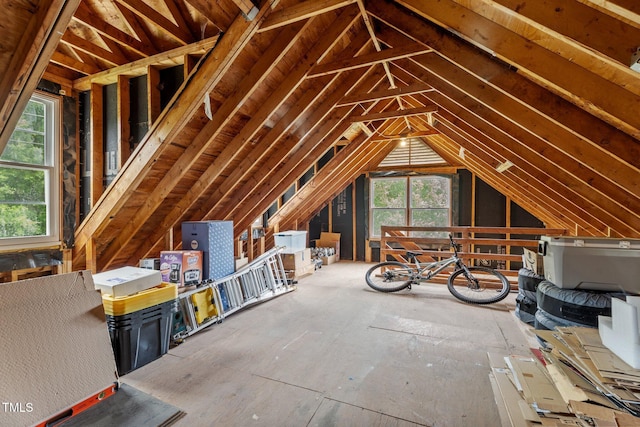 4259 Old Faison Rd, Knightdale, NC 27545 - view of unfinished attic
