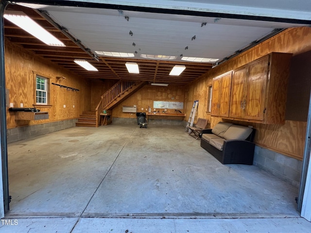 358 Pool Rock Shores Ln, Henderson, NC 27537 - view of garage