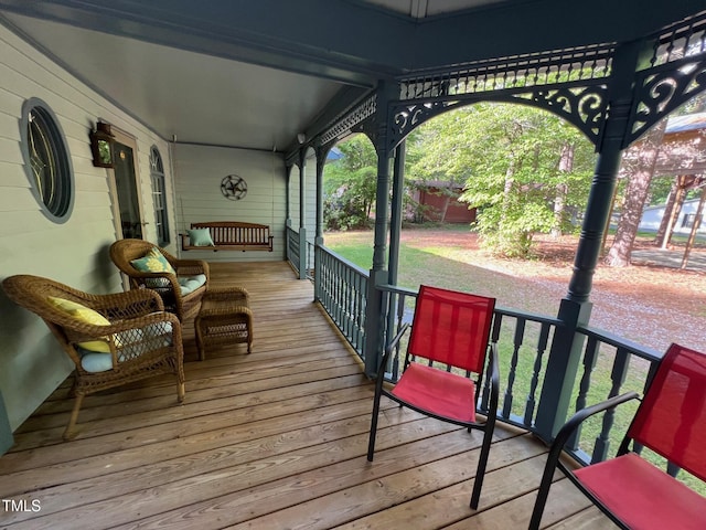 358 Pool Rock Shores Ln, Henderson, NC 27537 - view of porch