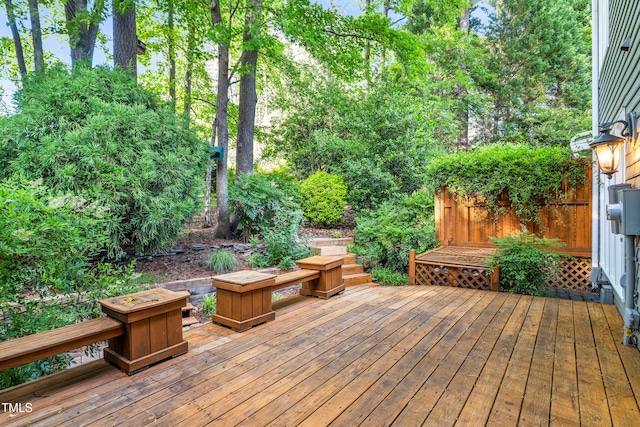 2205 Landings Way, Raleigh, NC 27615 - view of deck