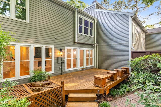 2205 Landings Way, Raleigh, NC 27615 - view of wooden terrace