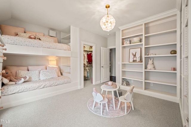 129 Ruskin Dr, Chapel Hill, NC 27516 - carpeted bedroom with a walk in closet and a closet