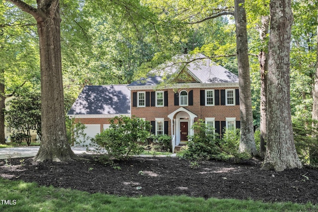2125 Oakcrest Ct, Raleigh, NC 27612 - view of front of home with brick siding