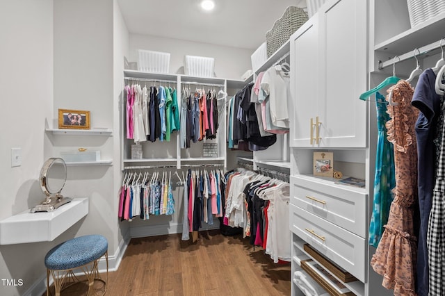 1010 Sandbar Ln, Durham, NC 27703 - walk in closet featuring wood finished floors