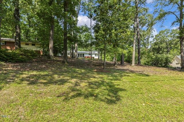 418 S W St, Cary, NC 27511 - view of green lawn featuring view of scattered trees