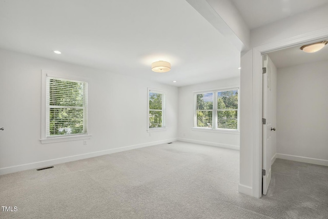 418 S W St, Cary, NC 27511 - unfurnished bedroom with carpet flooring, baseboards, and recessed lighting