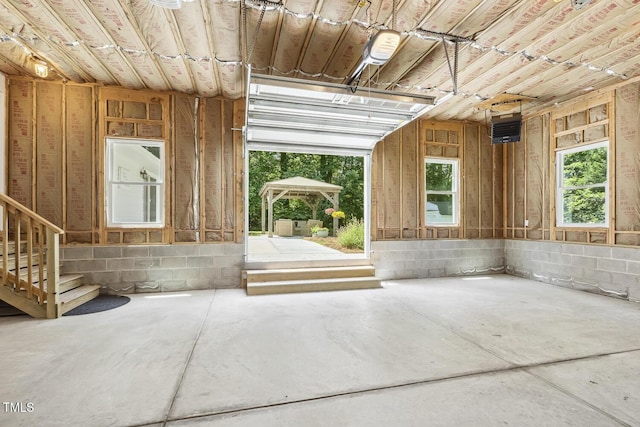 418 S W St, Cary, NC 27511 - garage with concrete block wall