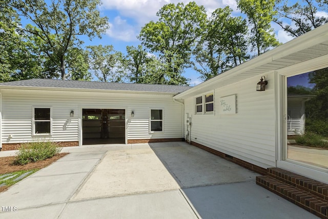 418 S W St, Cary, NC 27511 - view of exterior entry with a patio area