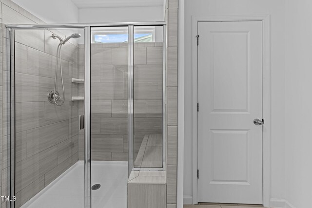 1151 Epiphany Rd, Morrisville, NC 27560 - full bath featuring a stall shower and baseboards