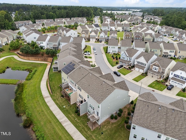 1151 Epiphany Rd, Morrisville, NC 27560 - aerial view of residential area featuring a nearby body of water