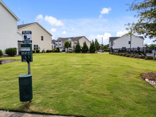 1151 Epiphany Rd, Morrisville, NC 27560 - view of yard with a residential view