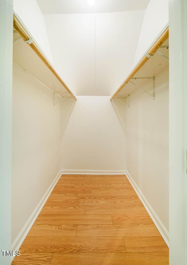 106 Redbud, Pittsboro, NC 27312 - spacious closet featuring light wood finished floors