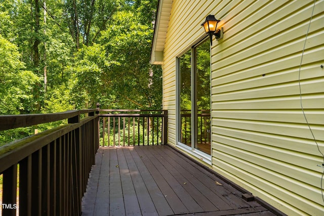 106 Redbud, Pittsboro, NC 27312 - view of wooden terrace