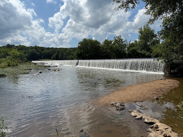 106 Redbud, Pittsboro, NC 27312 - water view with a heavily wooded area