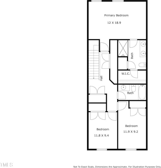 506 Oak Forest View Ln, Wake Forest, NC 27587 - room layout