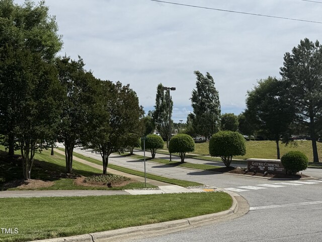 506 Oak Forest View Ln, Wake Forest, NC 27587 - view of asphalt road with sidewalks and curbs