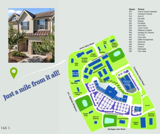 506 Oak Forest View Ln, Wake Forest, NC 27587 - map / location
