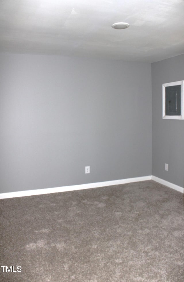 10180 Buffalo Rd, Clayton, NC 27527 - empty room with carpet flooring, electric panel, and baseboards
