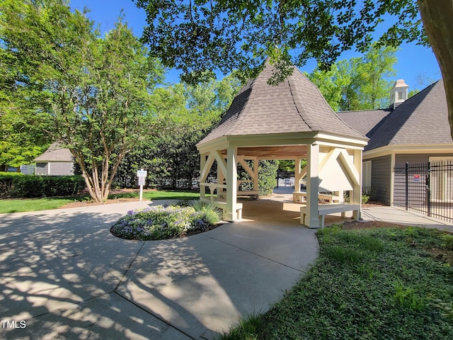 107 Long Shadow Ln, Cary, NC 27518 - view of home's community featuring a gazebo