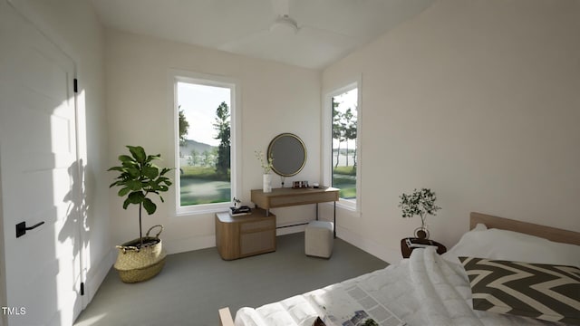1806 Pershing Rd, Raleigh, NC 27608 - bedroom with baseboards and carpet floors
