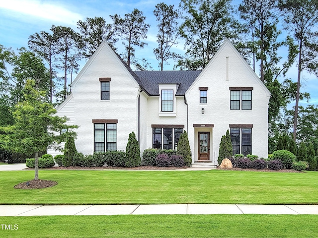 3160 Mantle Ridge Dr, Apex, NC 27502 - view of front of home featuring a front lawn