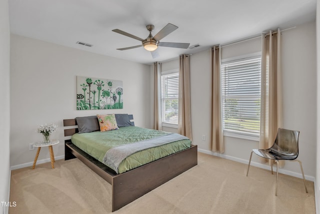 711 Keystone Park Dr Unit 7, Morrisville, NC 27560 - carpeted bedroom with baseboards and a ceiling fan
