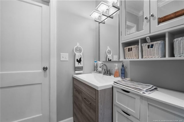 521 Cedar Creek Rd, Fayetteville, NC 28312 - bathroom featuring vanity
