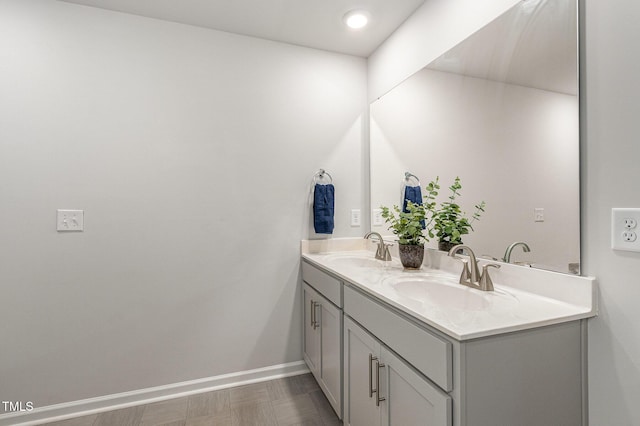 1230 Adrian Ct, Mebane, NC 27302 - full bath featuring baseboards and double vanity