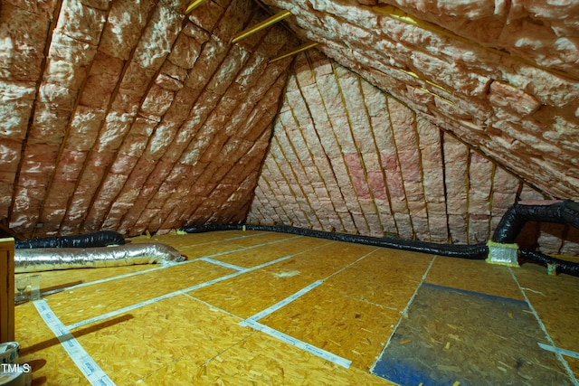 1329 Wynncrest Ct, Raleigh, NC 27603 - view of unfinished attic