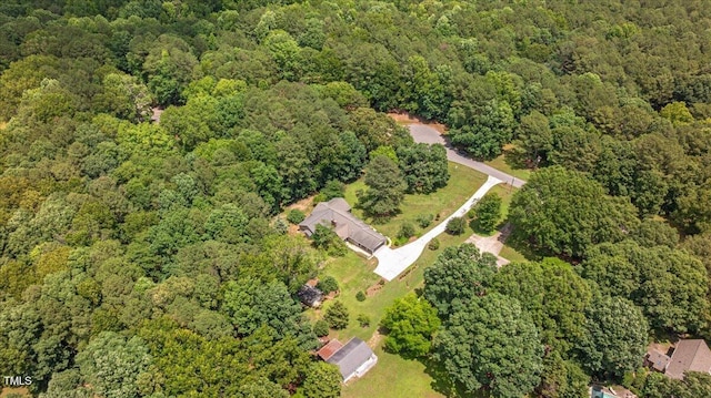 8133 Holly Forest Rd, Wake Forest, NC 27587 - view of property location with a forest