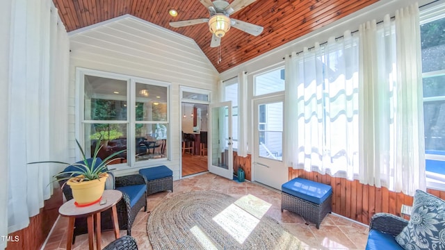 8042 Hogan Dr, Wake Forest, NC 27587 - sunroom with lofted ceiling