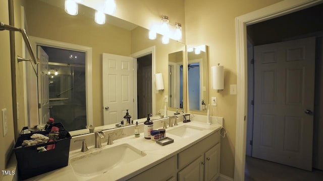 17832 Durrango Ct, Charlotte, NC 28278 - full bath with double vanity and a shower stall