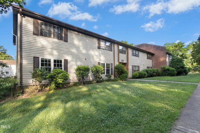 1208 Manassas Ct Unit A, Raleigh, NC 27609 - view of front of home featuring a front lawn