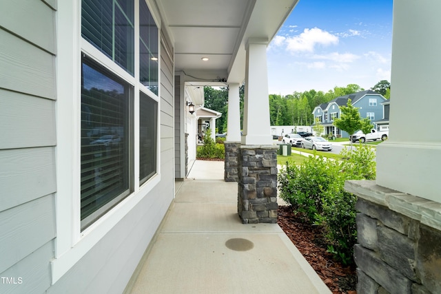 5420 Mill Dam Rd, Wake Forest, NC 27587 - view of covered porch