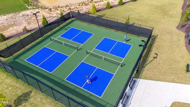 5420 Mill Dam Rd, Wake Forest, NC 27587 - view of tennis court