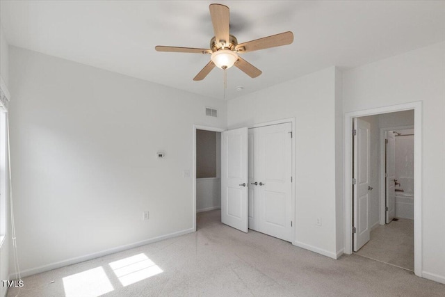 2837 Milano Ave, Apex, NC 27502 - unfurnished bedroom with light colored carpet, a closet, and baseboards