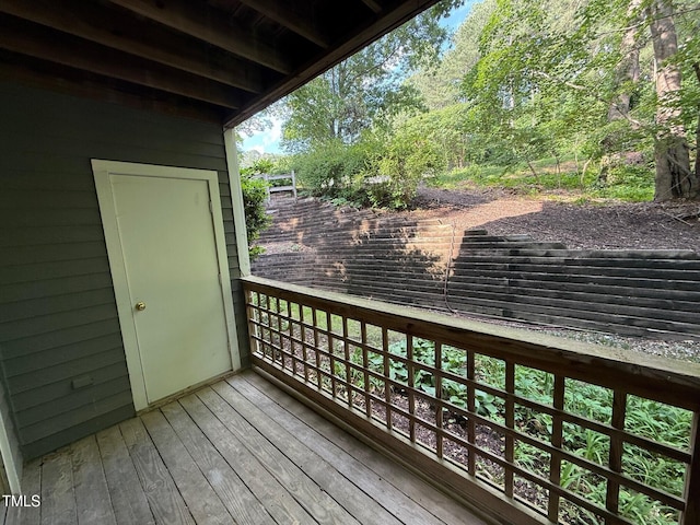 4120 Sedgewood Dr Unit 106, Raleigh, NC 27612 - view of wooden deck