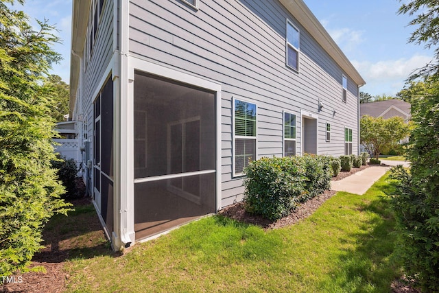 1103 Laurel Twist Rd, Cary, NC 27513 - view of property exterior with a yard