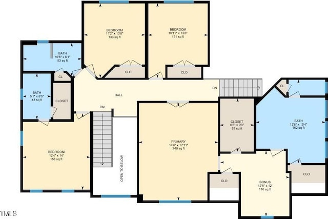 123 W Camden Forest Dr, Cary, NC 27518 - home floor plan