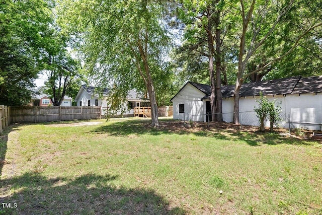 201 Van St, Pinetops, NC 27864 - view of yard