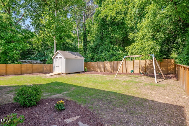 3003 University Dr, Durham, NC 27707 - view of yard featuring a playground