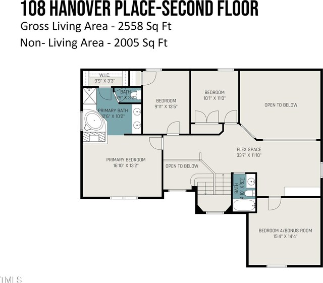 108 Hanover Pl, Chapel Hill, NC 27516 - room layout