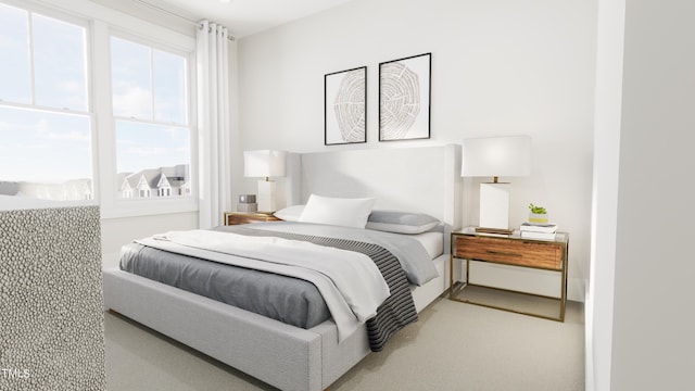 4091 Elk Creek Ln Unit 9, Raleigh, NC 27612 - bedroom with light colored carpet