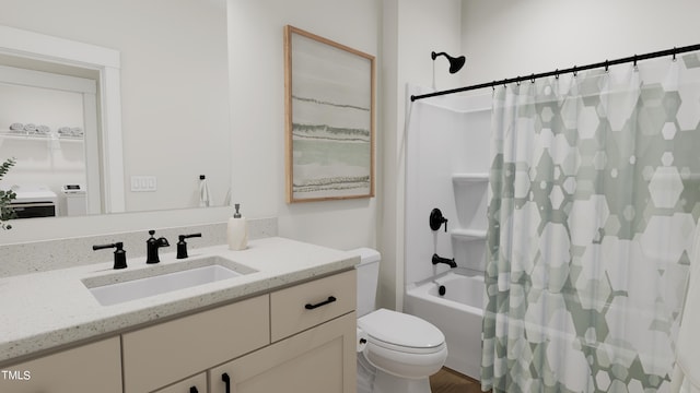 4091 Elk Creek Ln Unit 9, Raleigh, NC 27612 - full bath with shower / bath combination with curtain, vanity, and toilet