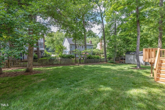1113 Smokewood Dr, Apex, NC 27502 - view of yard