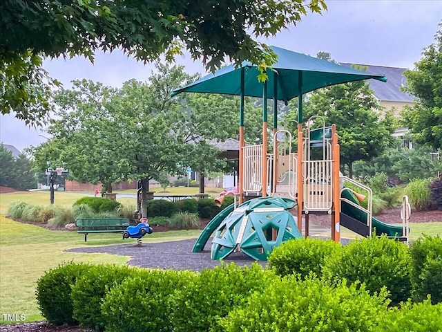 136 Shadow Hawk Dr, Durham, NC 27713 - community play area featuring a yard