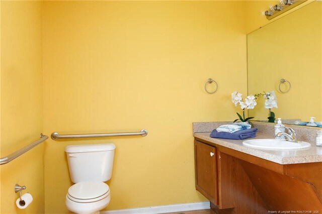 5648 Tolarsville Rd, Saint Pauls, NC 28384 - half bath with toilet and vanity