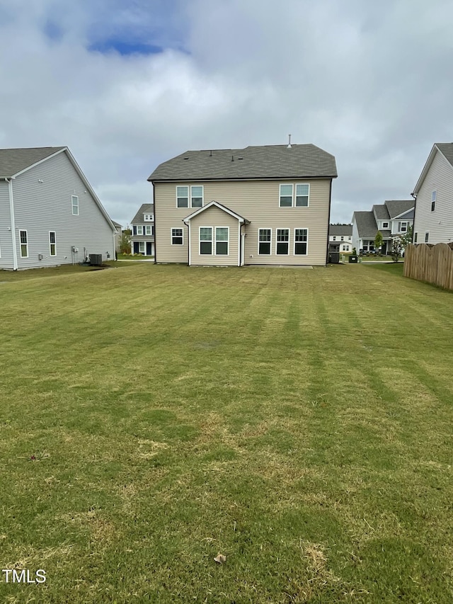 30 Junius Birch Trl, Franklinton, NC 27525 - back of property featuring a yard
